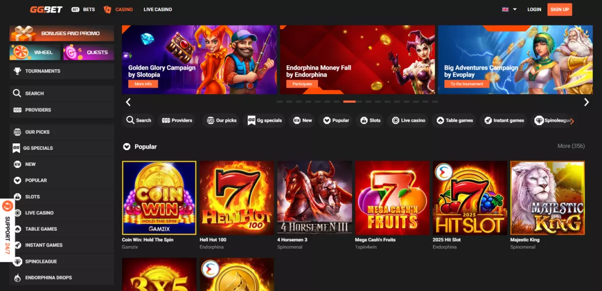 GGBet Games
