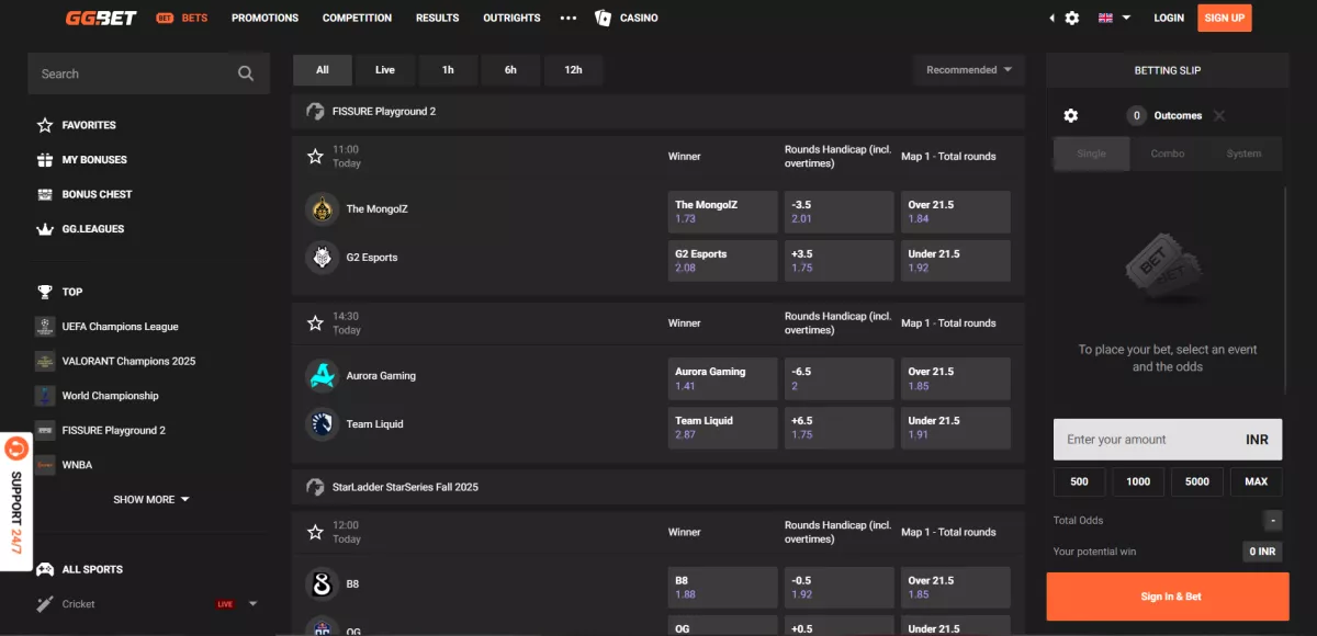 GGBet Sportsbook